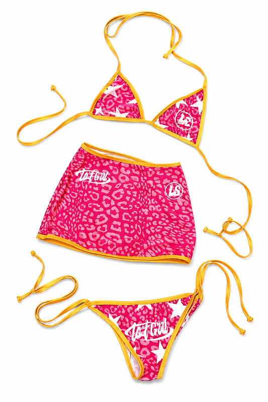 Pink Swimsuit/Coverup